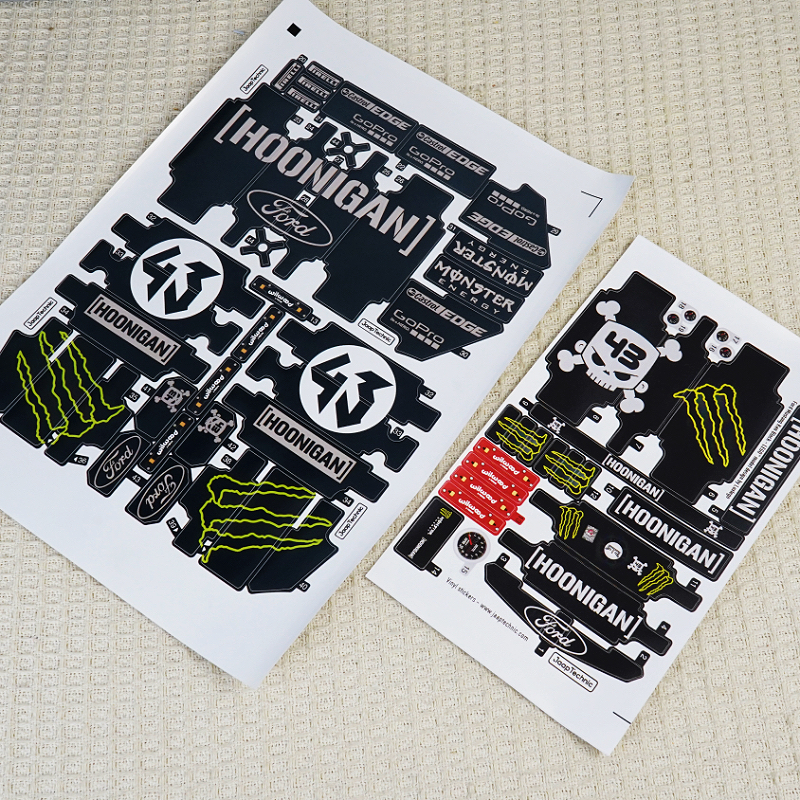 Ford Mustang Hoonicorn HD Pre-cutter Stickers - YWOBB