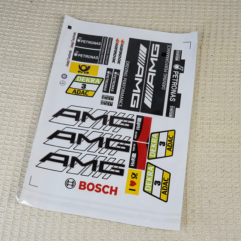 MOC C63 AMG HD Pre-cutter Stickers - YWOBB