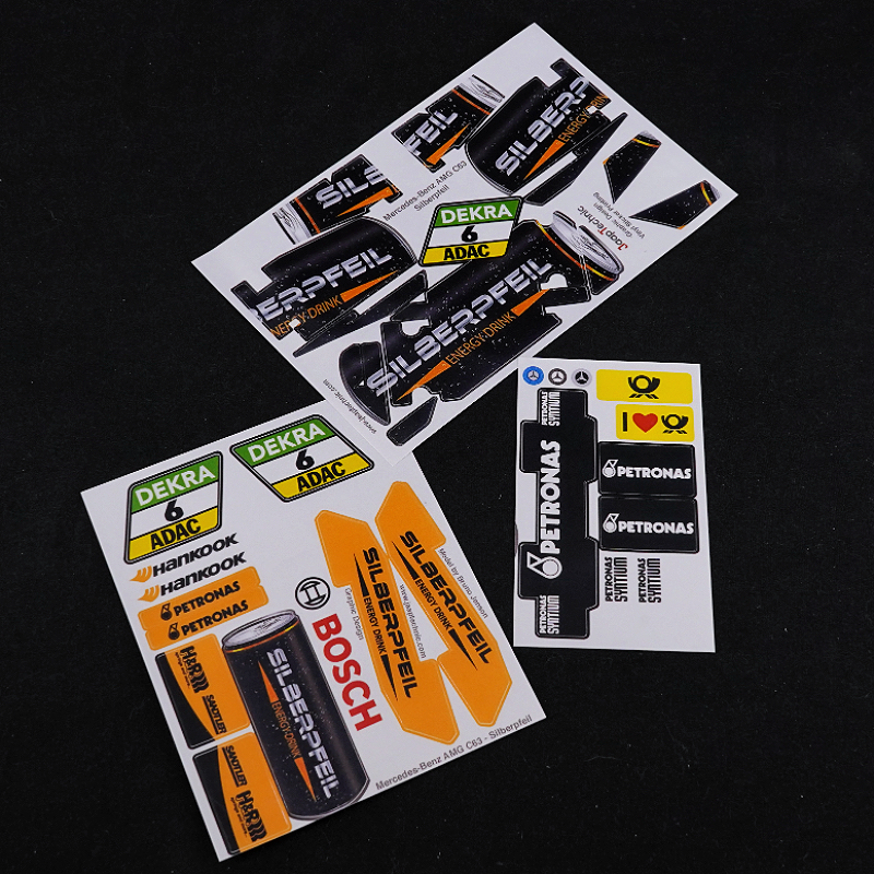 MOC C63 Orange HD Pre-cutter Stickers - YWOBB