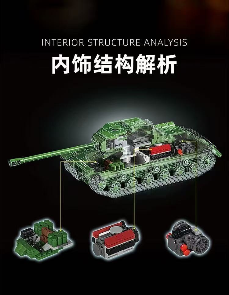 12GO 97006 IS-2 Heavy Tank - YWOBB