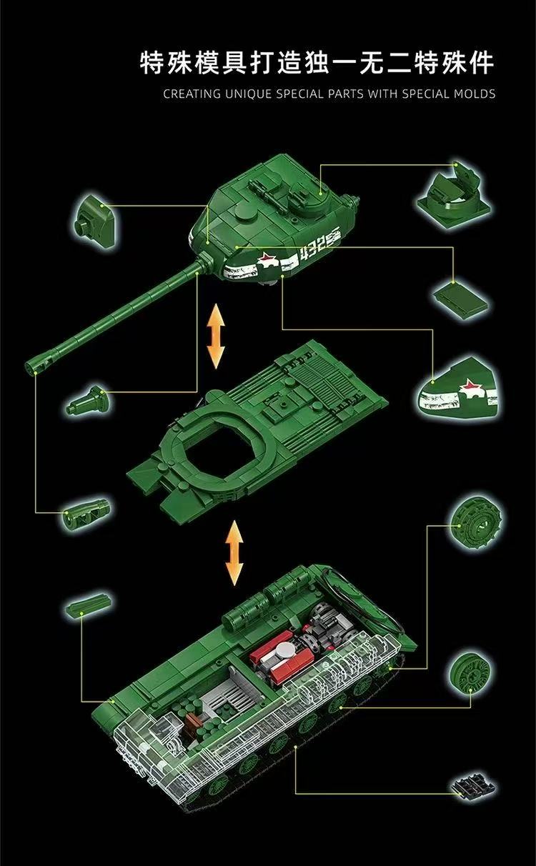 12GO 97006 IS-2 Heavy Tank - YWOBB