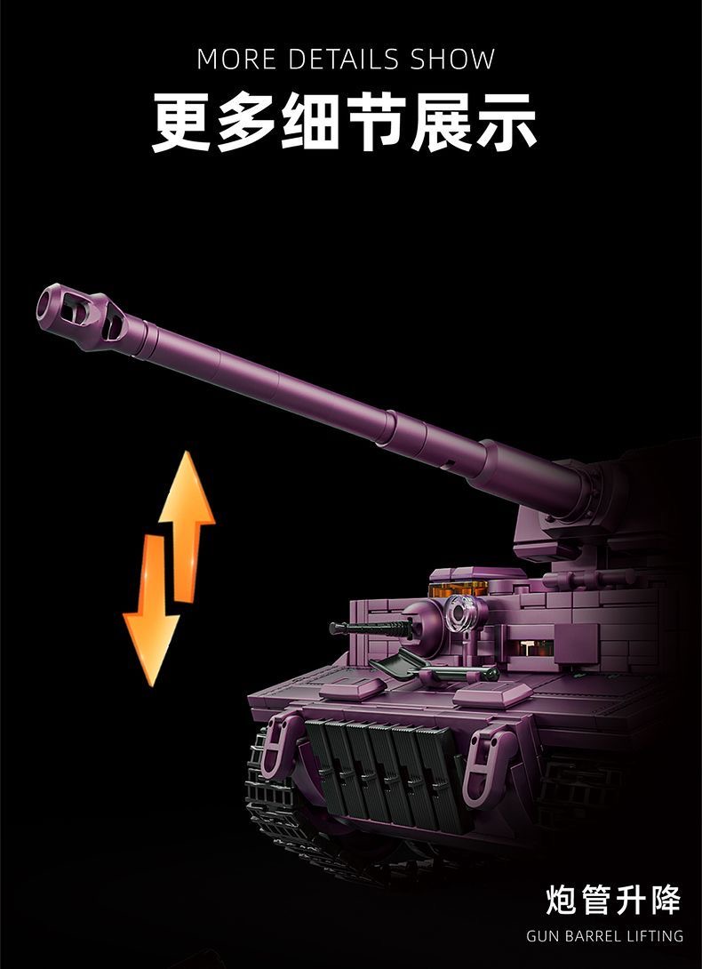 12GO 97009 Tiger Heavy Tank - YWOBB