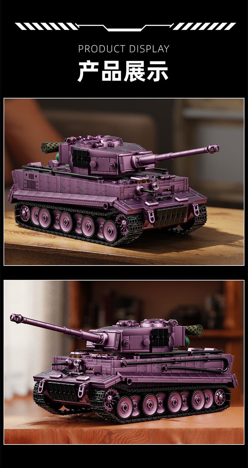 12GO 97009 Tiger Heavy Tank - YWOBB