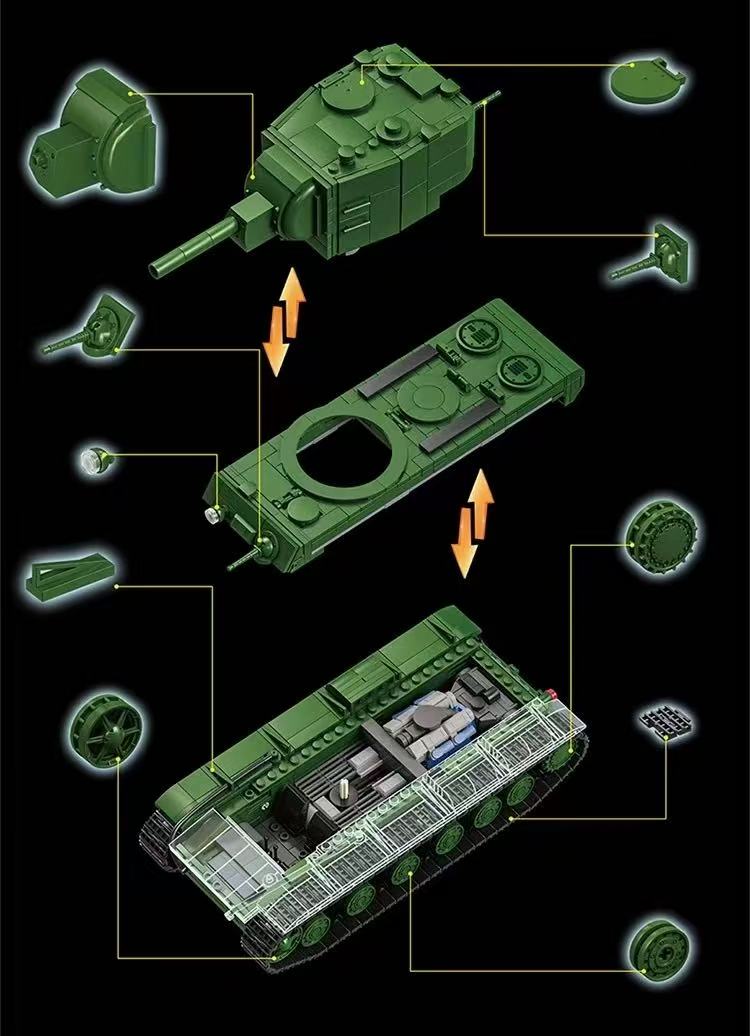 12GO 97005 KV-2 Heavy Tank - YWOBB