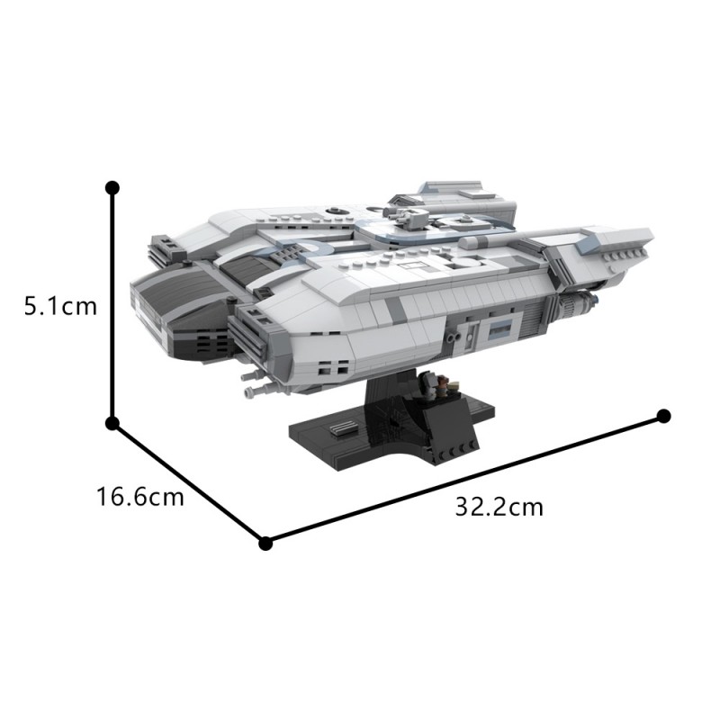 GOBRICKS MOC 193328 SW Outlaws — The Trailblazer Ultimate Playset - YWOBB