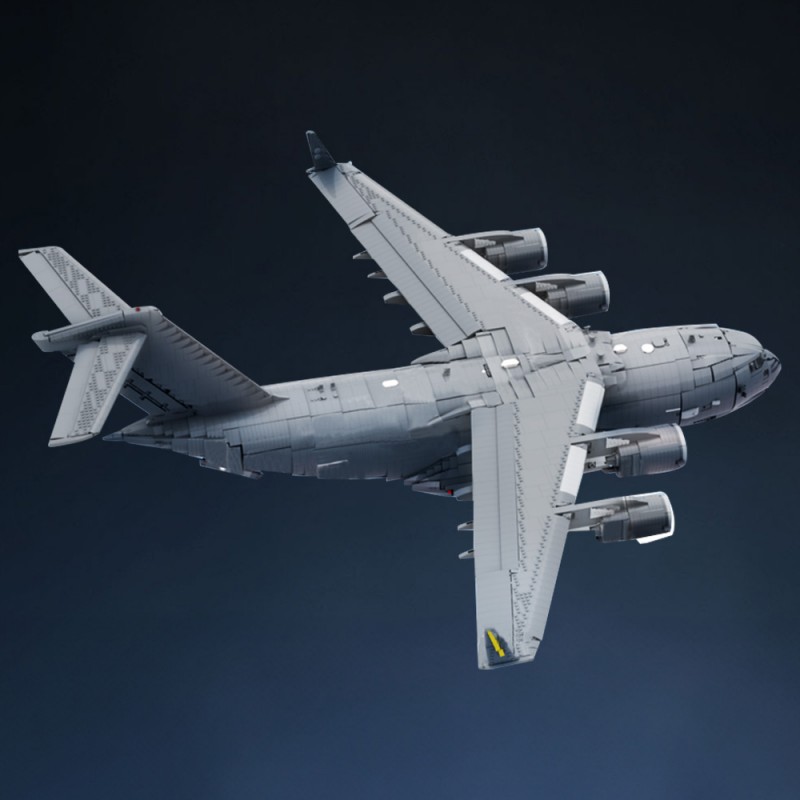 GOBRICKS MOC 193079 Boeing C-17 Globemaster III - YWOBB