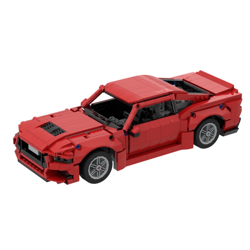 GOBRICKS MOC 189802 2024 Ford Mustang GT - YWOBB