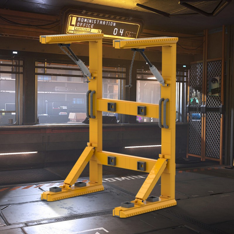 GOBRICKS MOC A1699 T-60 powered combat infantry armor - YWOBB