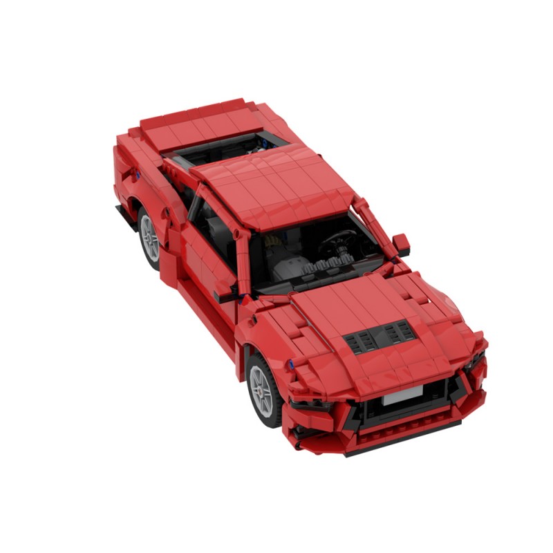 GOBRICKS MOC 189802 2024 Ford Mustang GT - YWOBB