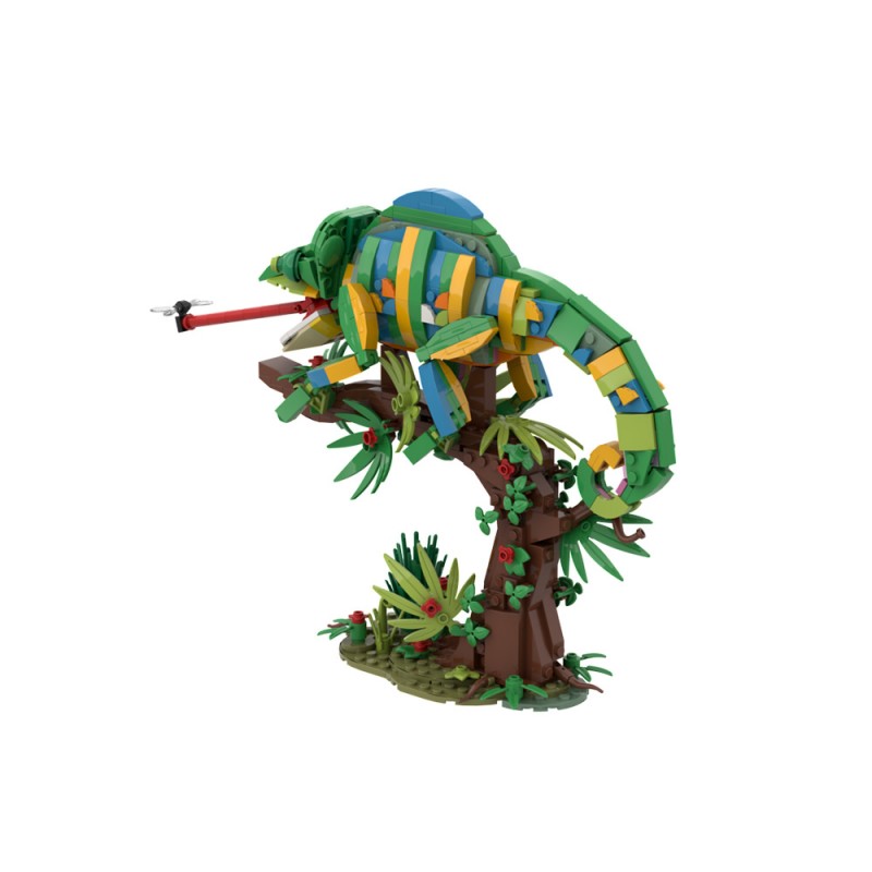 GOBRICKS MOC A1695 Chameleon - YWOBB