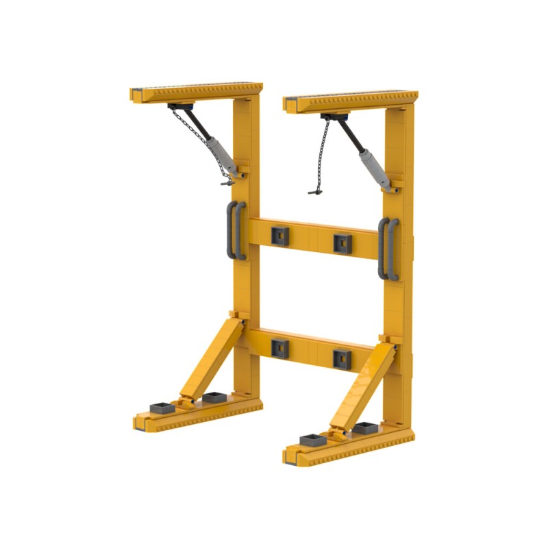 GOBRICKS MOC A1699 T-60 powered combat infantry armor - YWOBB