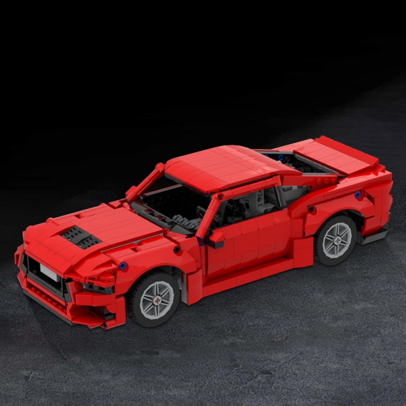 GOBRICKS MOC 189802 2024 Ford Mustang GT - YWOBB