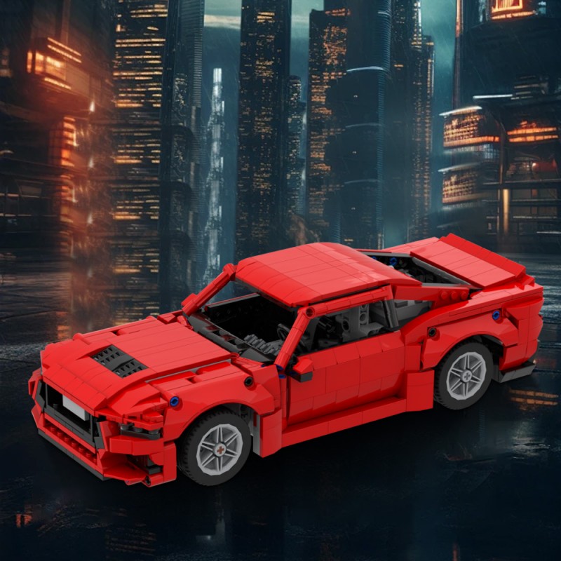 GOBRICKS MOC 189802 2024 Ford Mustang GT - YWOBB