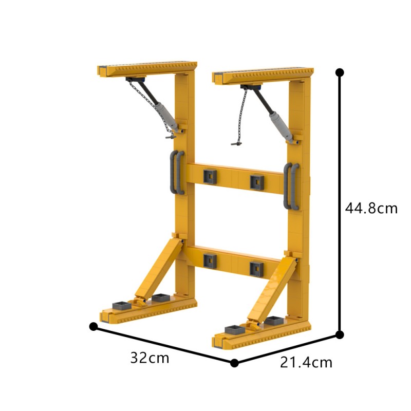 GOBRICKS MOC A1699 T-60 powered combat infantry armor - YWOBB