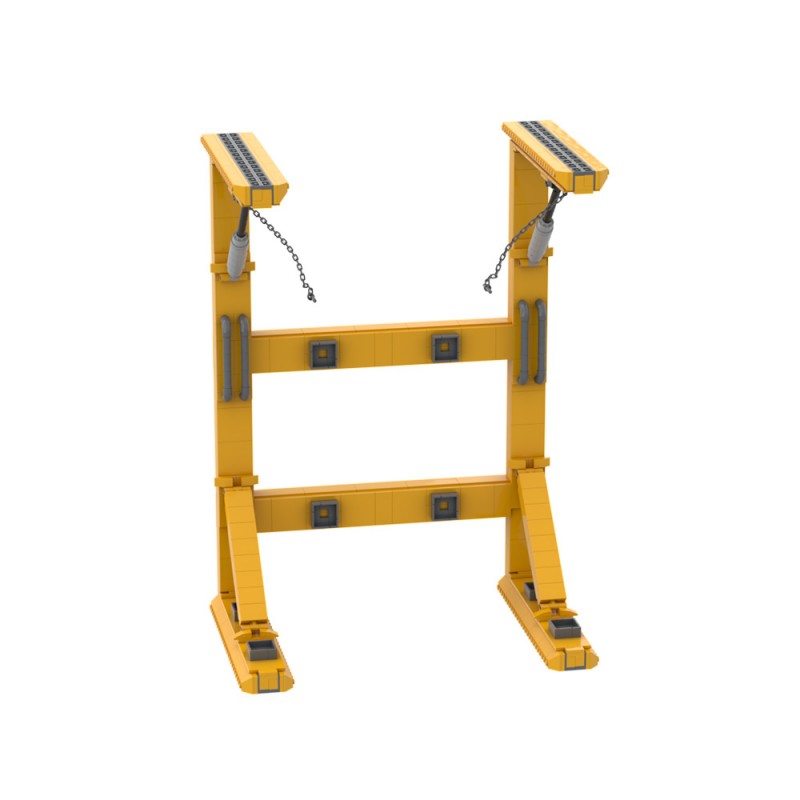 GOBRICKS MOC A1699 T-60 powered combat infantry armor - YWOBB