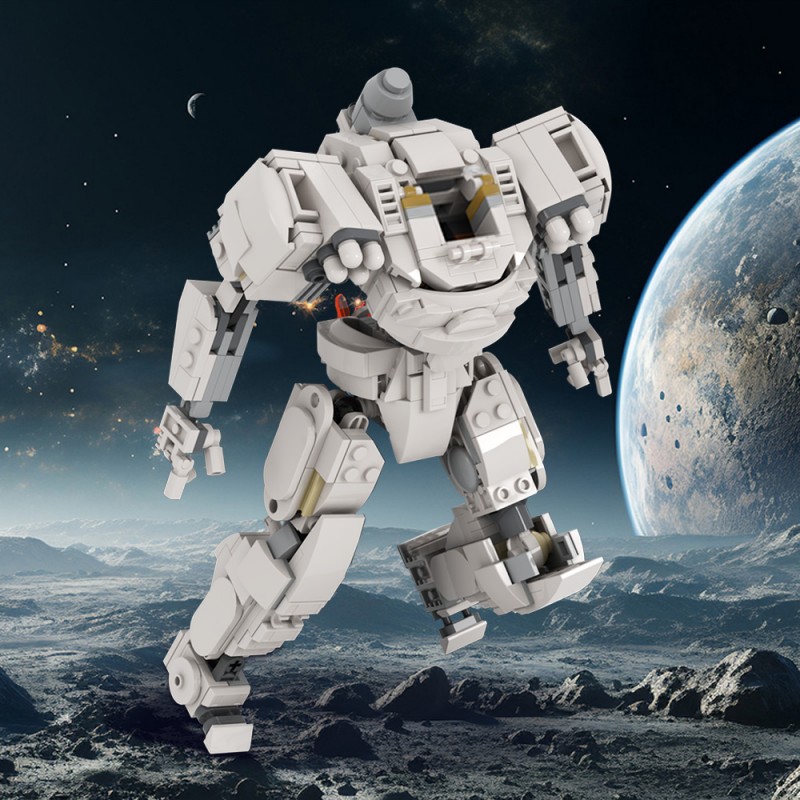 GOBRICKS MOC 190406 Astronaut Mech Suit - YWOBB