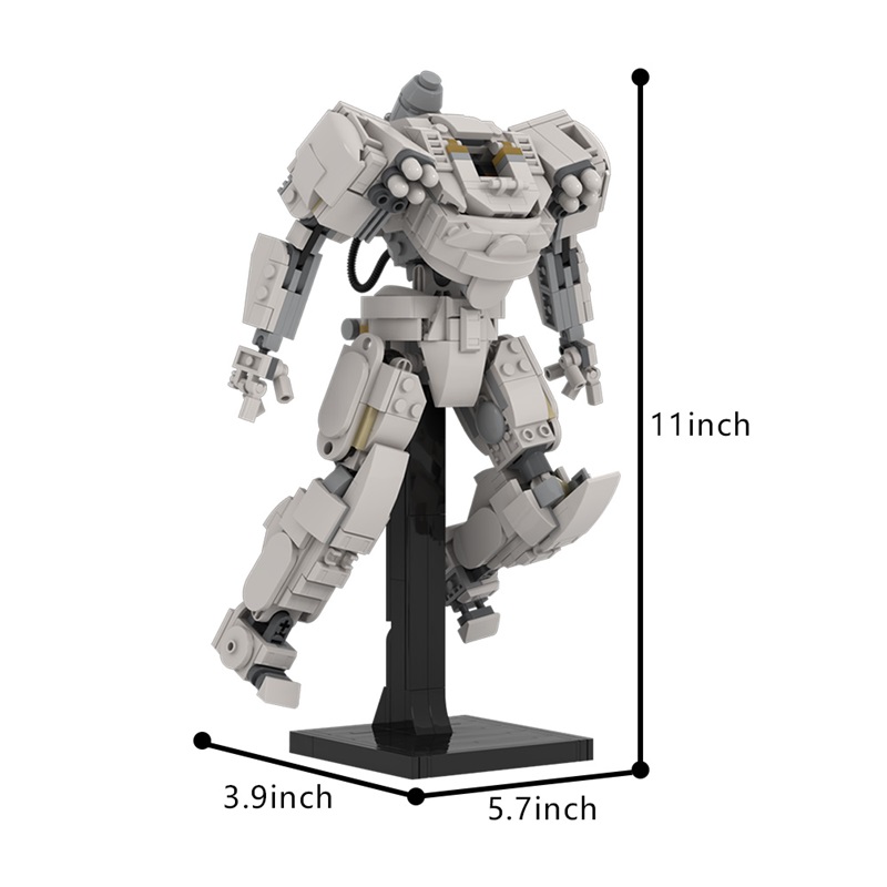GOBRICKS MOC 190406 Astronaut Mech Suit - YWOBB