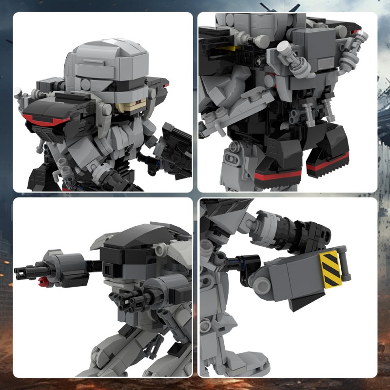 GOBRICKS MOC 199182 RoboCop Series Collection - YWOBB