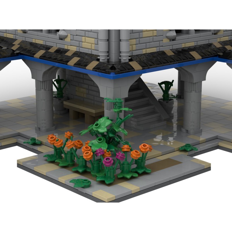 GOBRICKS MOC 198647 Age of Empires - Town Center (Britons) - YWOBB