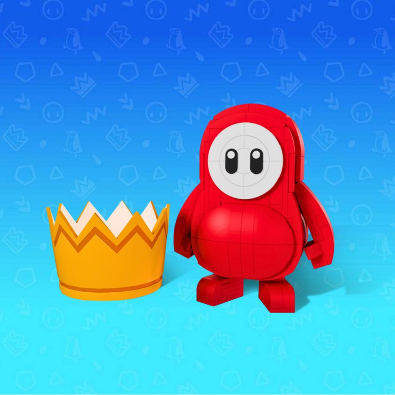 GOBRICKS MOC 199079 Fall Guys - YWOBB