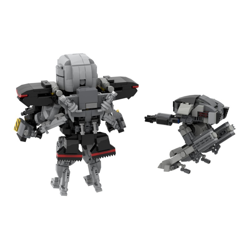 GOBRICKS MOC 199182 RoboCop Series Collection - YWOBB