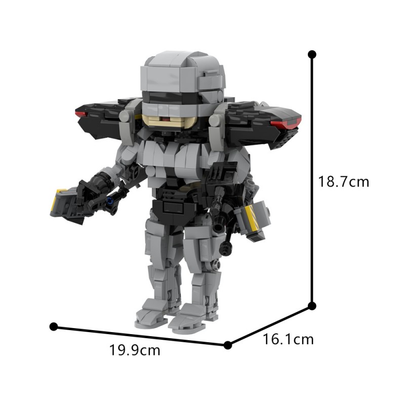 GOBRICKS MOC 199182 RoboCop Series Collection - YWOBB