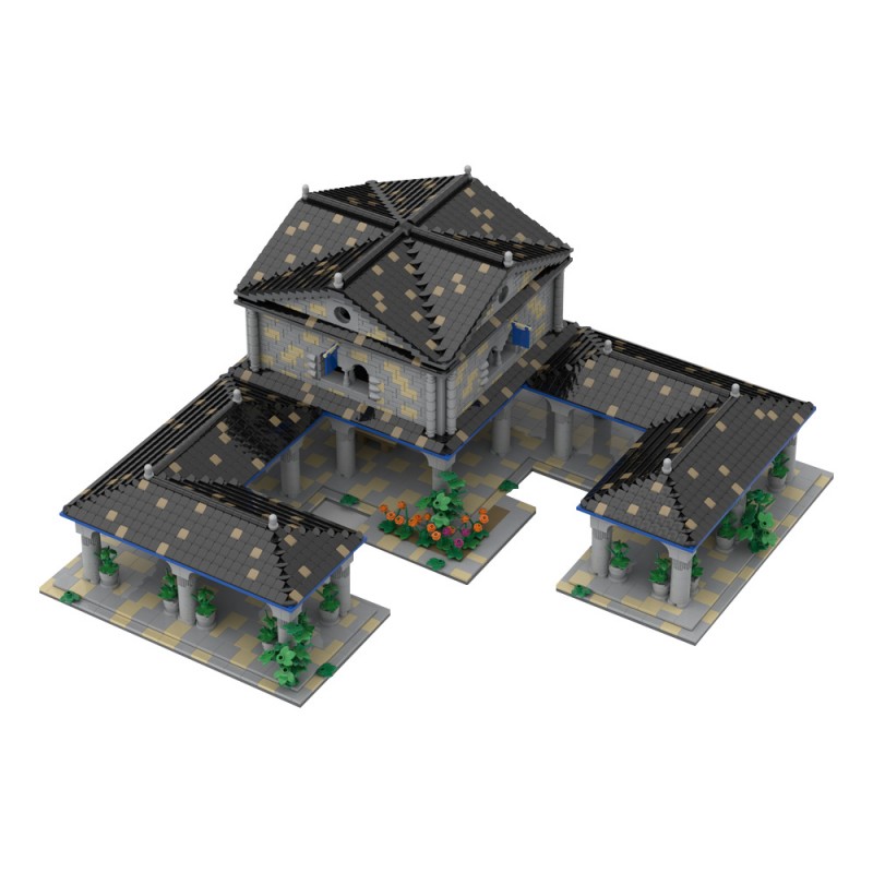 GOBRICKS MOC 198647 Age of Empires - Town Center (Britons) - YWOBB