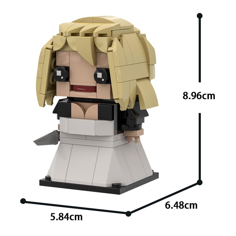 GOBRICKS MOC A1917 Bride of Chucky - YWOBB