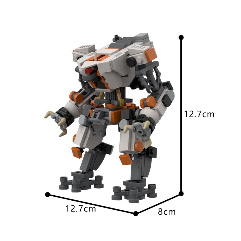 GOBRICKS MOC 194125 Reaper from Titanfall 2 - YWOBB