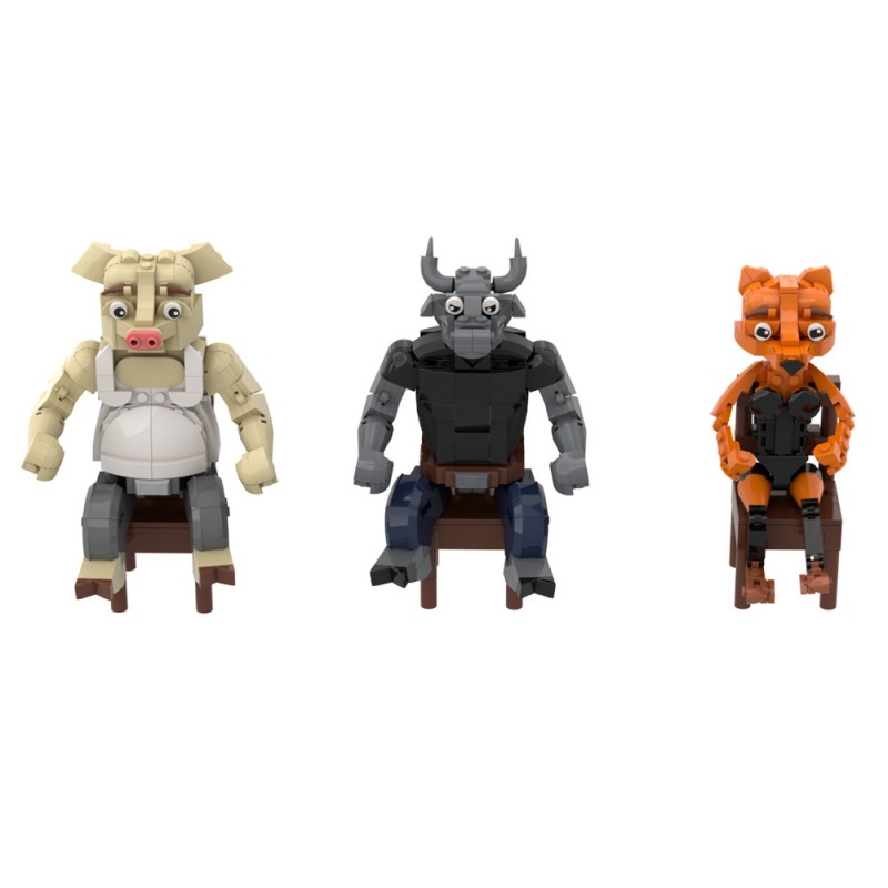 GOBRICKS MOC A1731 Liar's Bar - YWOBB