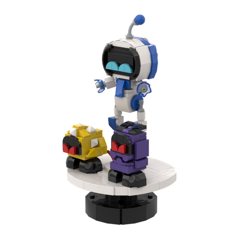 GOBRICKS MOC A1730Y01 Astro Bot-Scene Version - YWOBB