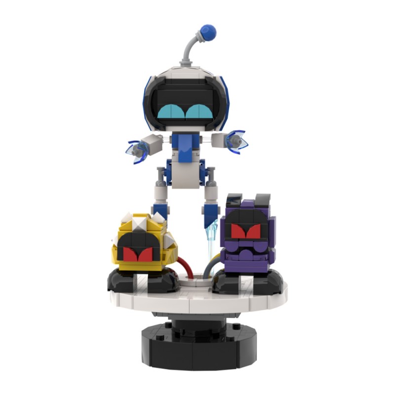 GOBRICKS MOC A1730Y01 Astro Bot-Scene Version - YWOBB