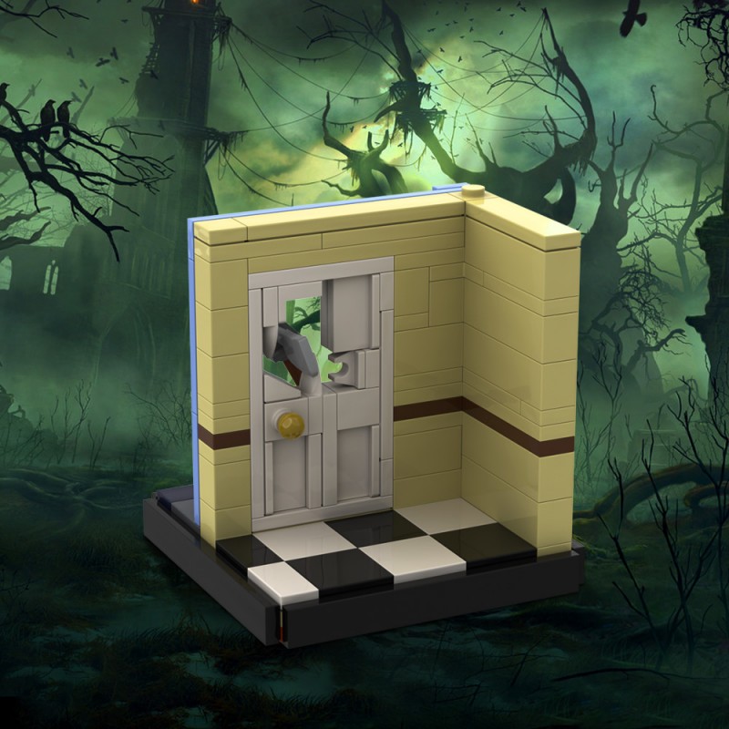GOBRICKS MOC A1732 The Shining Small Scene - YWOBB