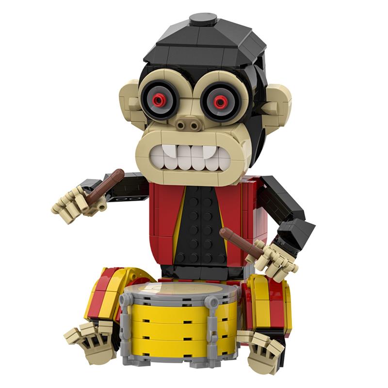 GOBRICKS MOC A1894 THE MONKEY - YWOBB
