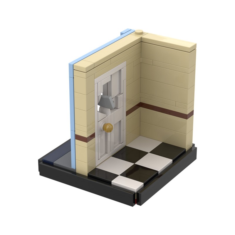 GOBRICKS MOC A1732 The Shining Small Scene - YWOBB