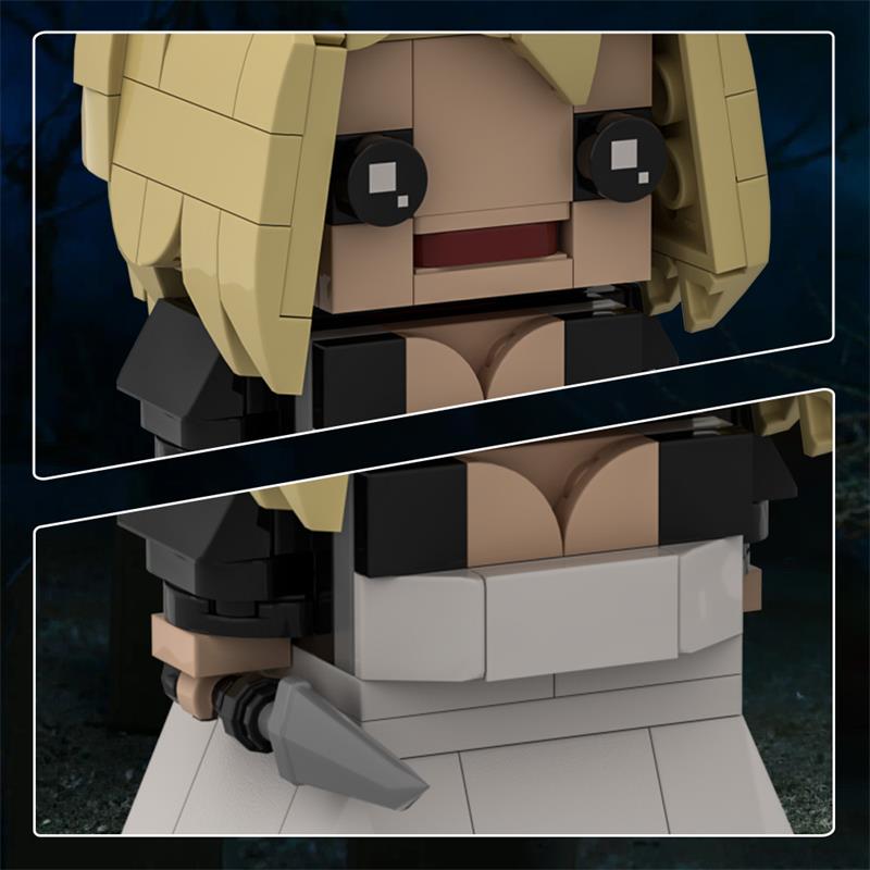 GOBRICKS MOC A1917 Bride of Chucky - YWOBB