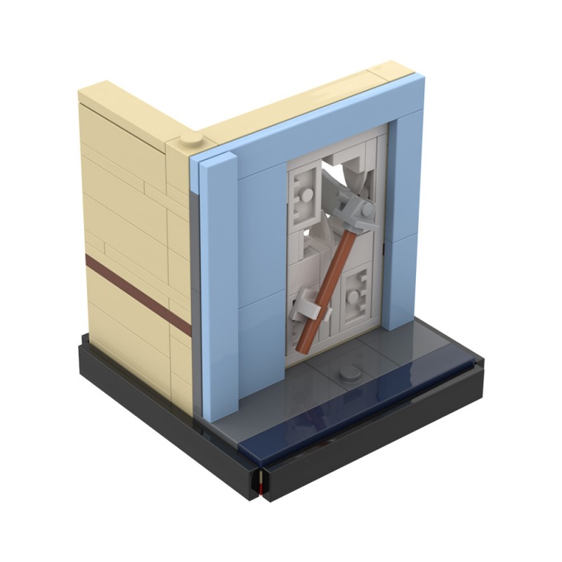 GOBRICKS MOC A1732 The Shining Small Scene - YWOBB