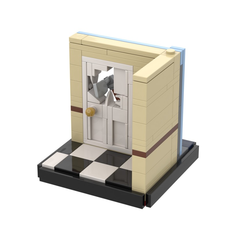 GOBRICKS MOC A1732 The Shining Small Scene - YWOBB