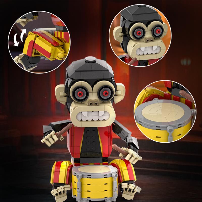 GOBRICKS MOC A1894 THE MONKEY - YWOBB
