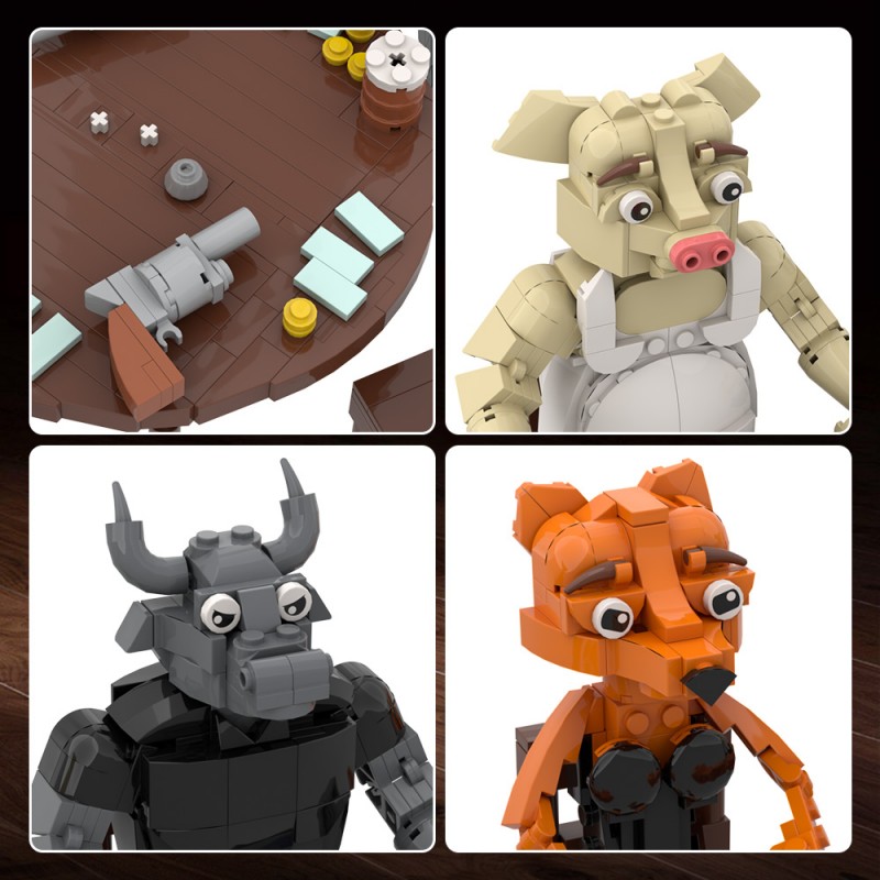 GOBRICKS MOC A1731 Liar's Bar - YWOBB