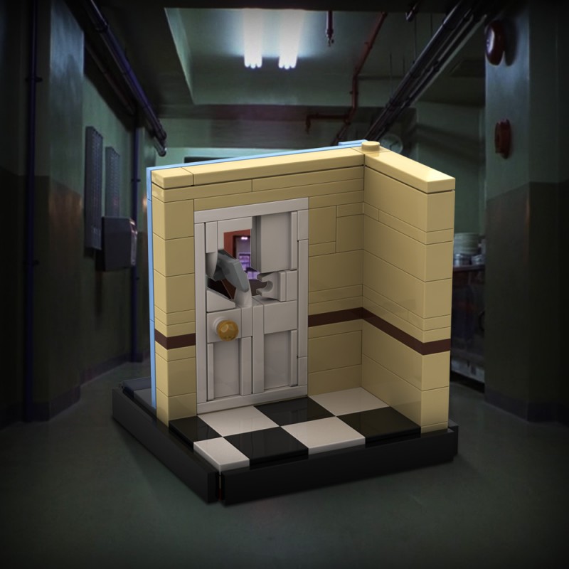 GOBRICKS MOC A1732 The Shining Small Scene - YWOBB