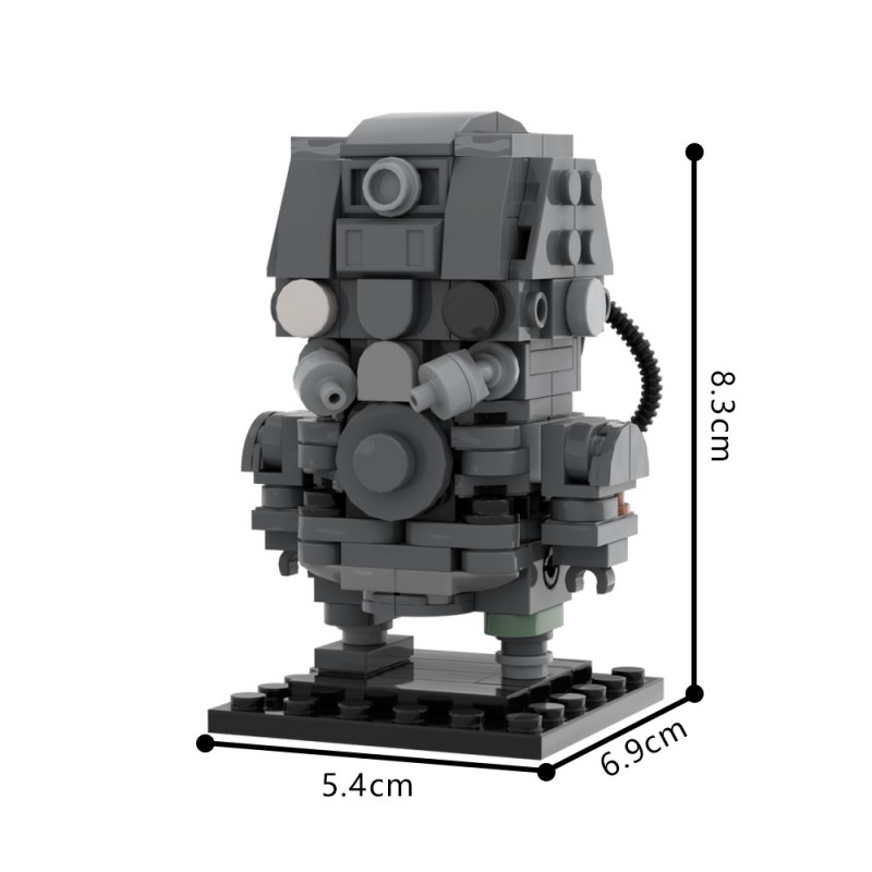 GOBRICKS MOC 204534 Star Plan: Skeleton Crew SM-33 - YWOBB