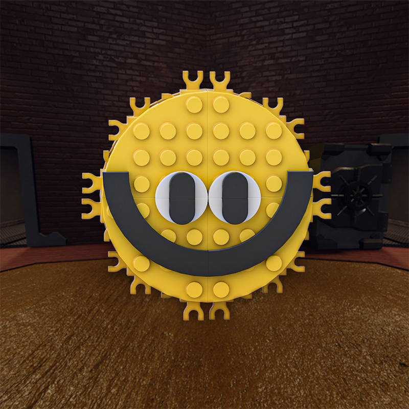 GOBRICKS MOC A1893Y03 Roblox Grace-Dozer - YWOBB