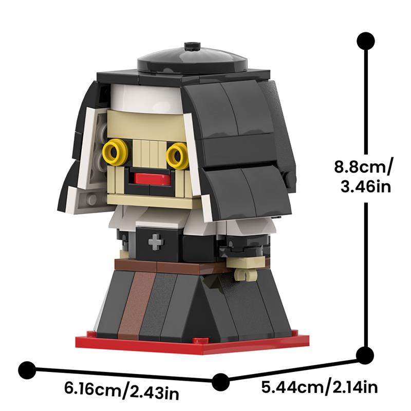 GOBRICKS MOC A1891 The Nun - YWOBB