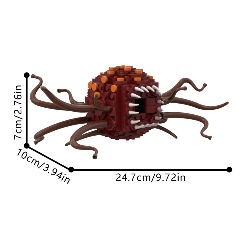 GOBRICKS MOC 204564 Star Plan Rathtar - YWOBB