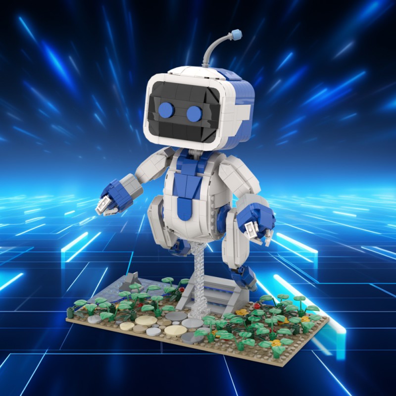 GOBRICKS MOC A1733 Astro Bot - Medium Spider Form - YWOBB