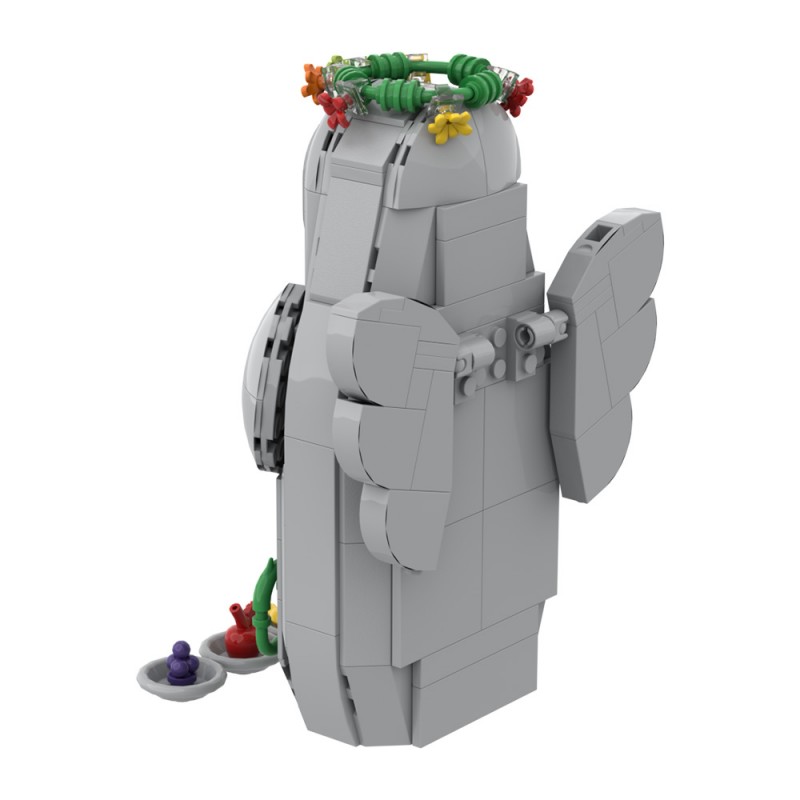 GOBRICKS MOC A1747 Zelda Goddess Statue - YWOBB