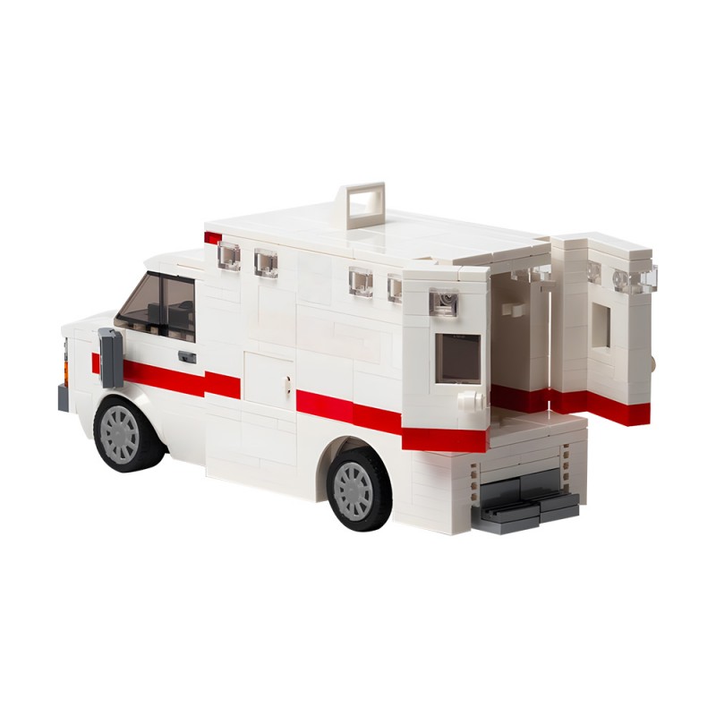 GOBRICKS MOC 203861 Ambulance - YWOBB