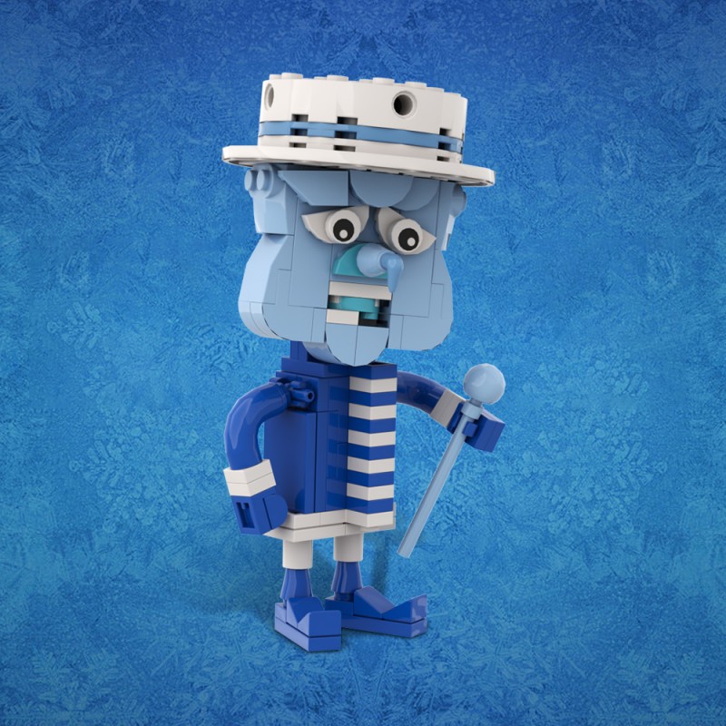 GOBRICKS MOC A1749 Snow Miser Heat Miser Song - YWOBB