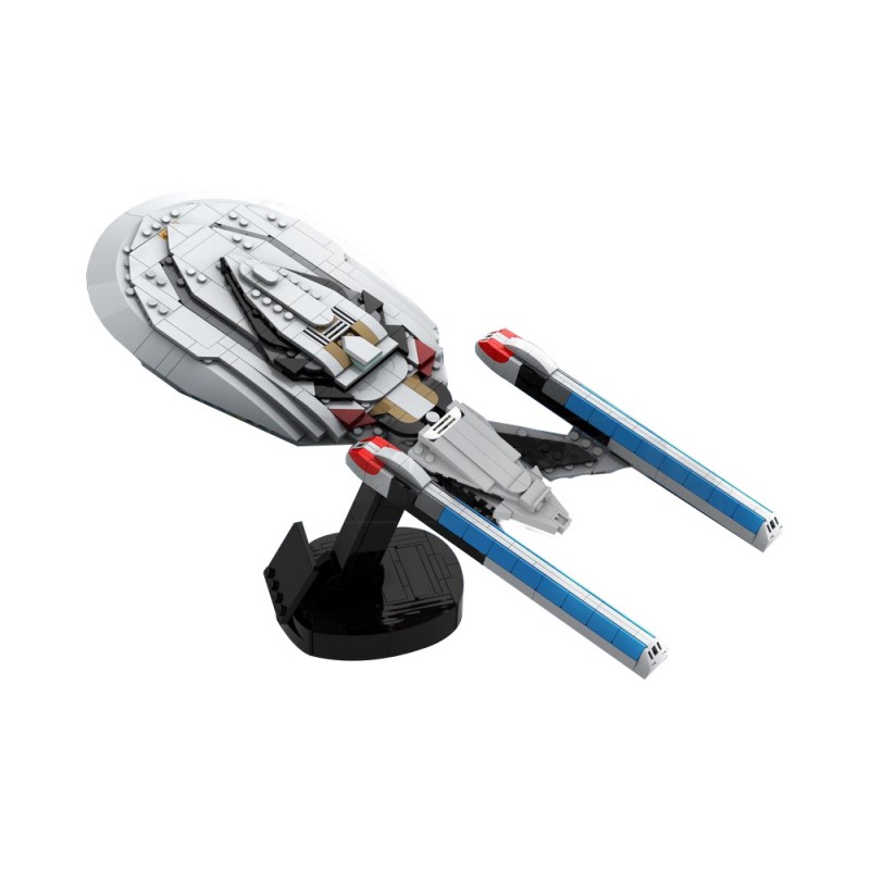 GOBRICKS MOC 203712 USS Enterprise (NCC-1701-E) Midi Scale - YWOBB